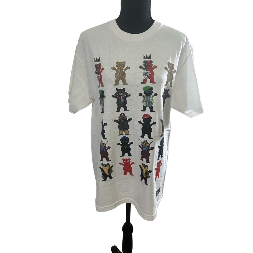 NWOT Men's Grizzly Graphic T-Shirt Size M White